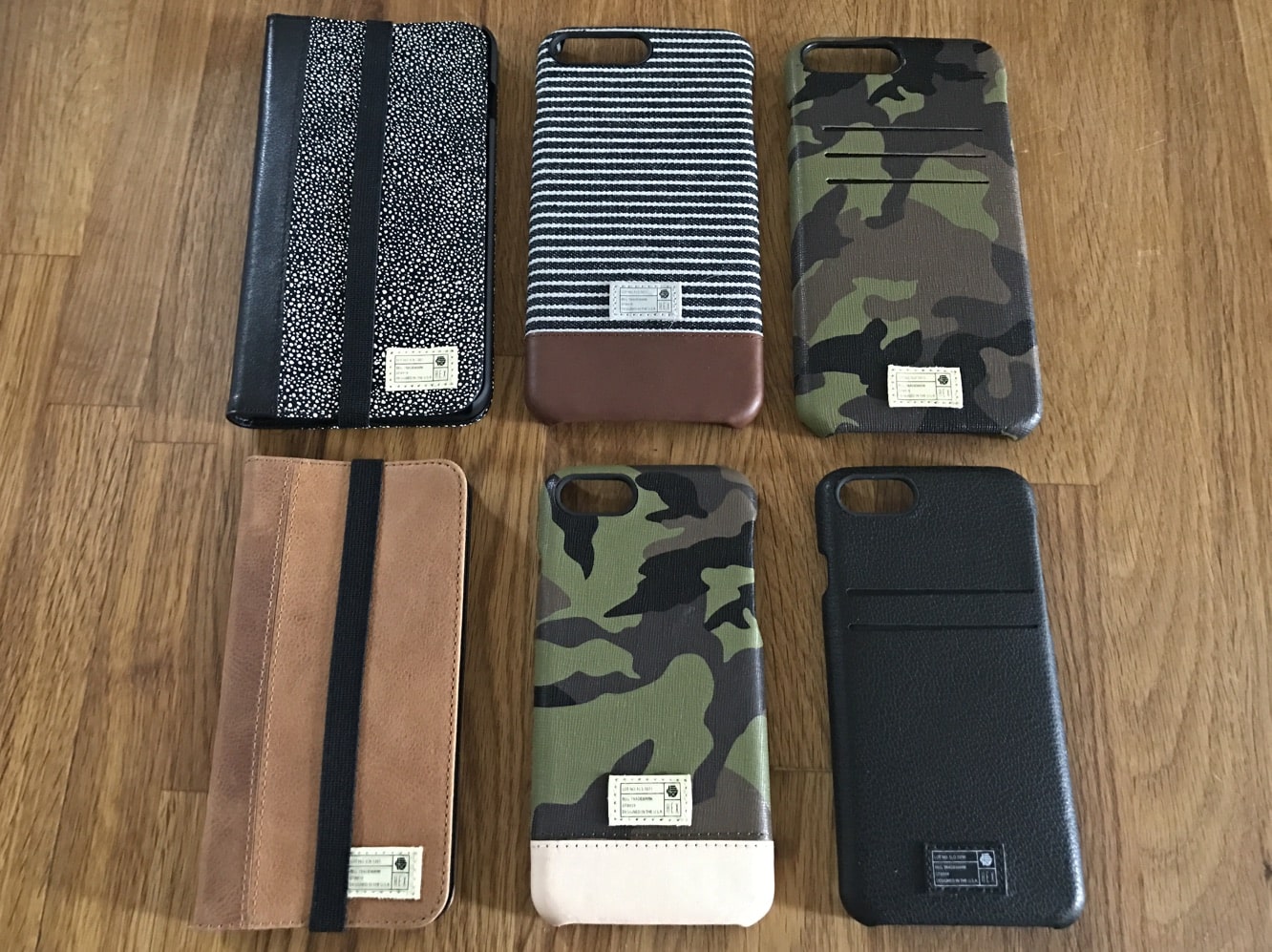 Hex Focus Case, Icon Wallet + Solo Wallet for iPhone 7/7 Plus