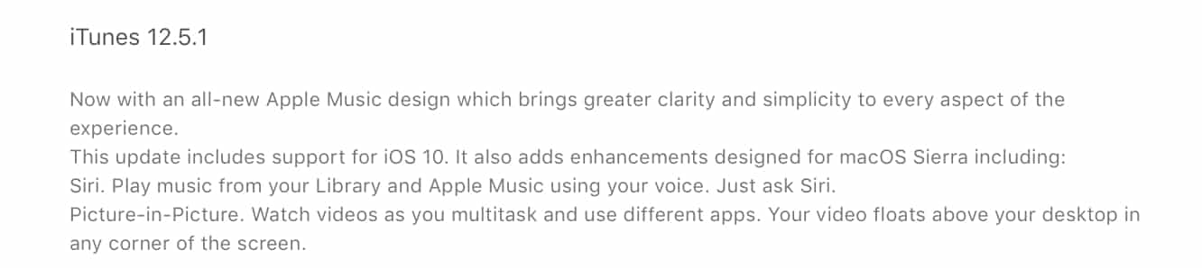 Apple releases iTunes 12.5.1