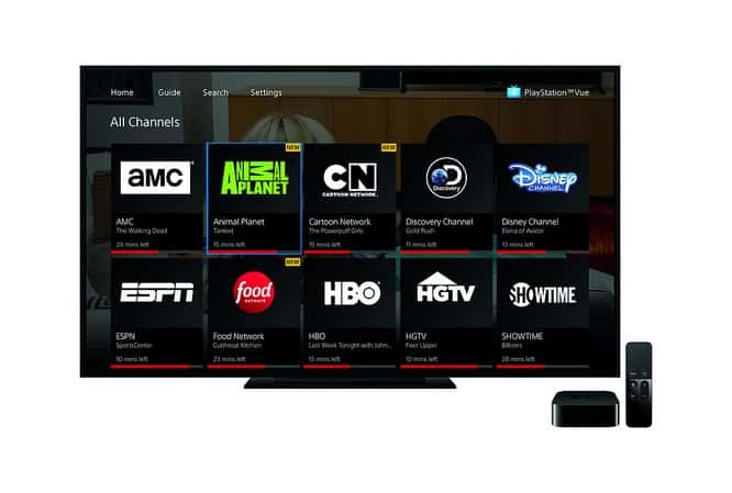Sony brings PlayStation Vue to Apple TV