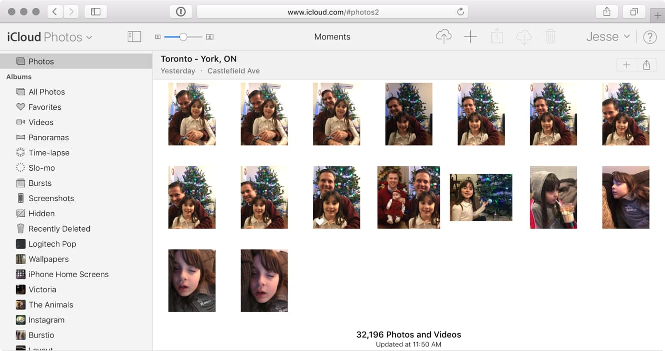 Apple rolls out updated Photos web app at iCloud.com