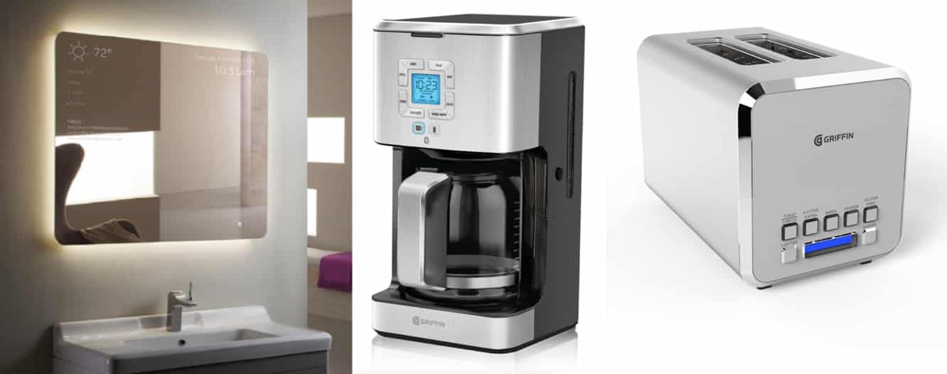 New Griffin Home lineup includes app-enabled Connected Mirror, Coffee Maker, Toaster