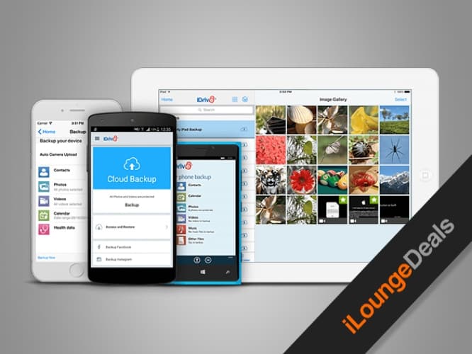 Daily Deal: IDrive Unlimited Mobile Backup, Lifetime Subscription