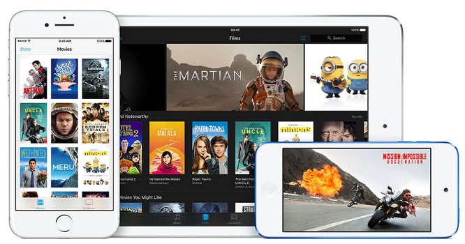 Apple releases iTunes 12.6 with new cross-device movie rental feature