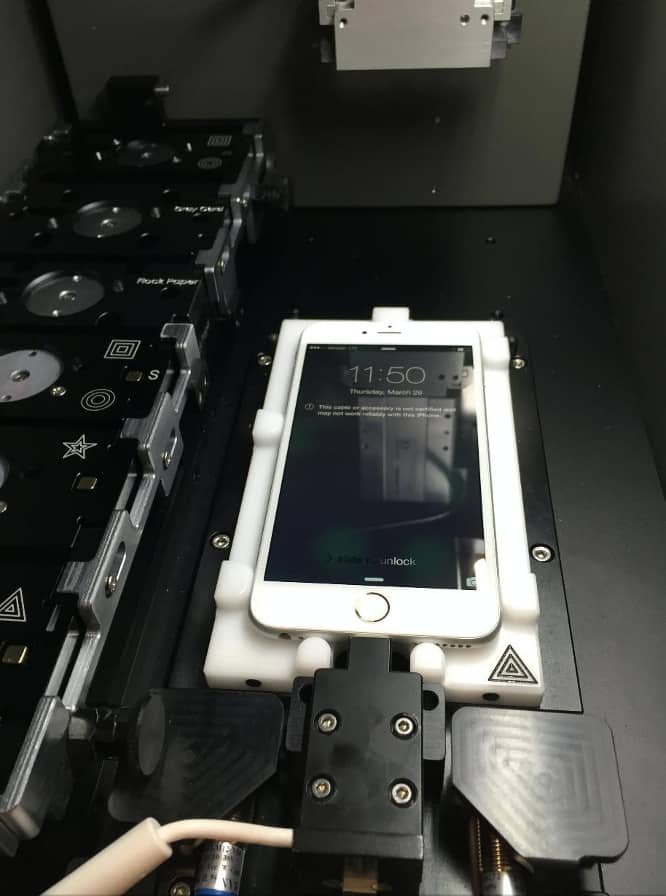 Leaked image reveals Apple’s ‘iPhone Calibration Machine’