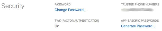 Apple making app-specific passwords mandatory to access iCloud with third-party apps