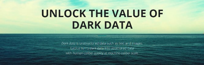 Apple acquires ‘dark data’ company Lattice Data