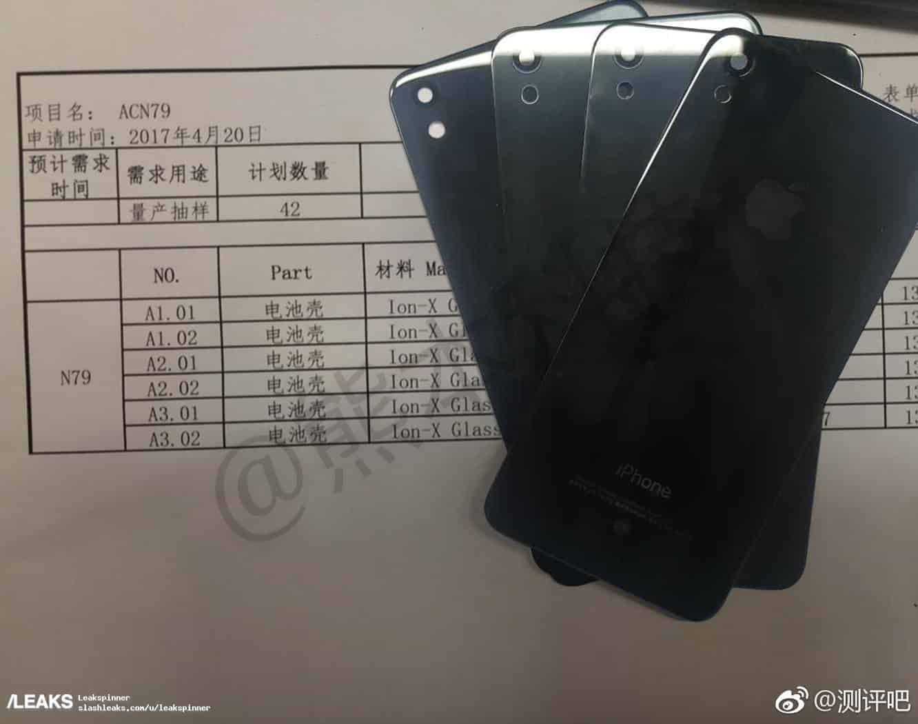 Leaked photo allegedly shows new glass-backed iPhone SE model