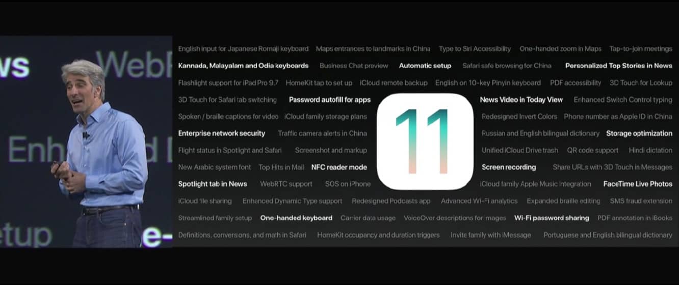 Apple unveils iOS 11, featuring major iPad UI improvements