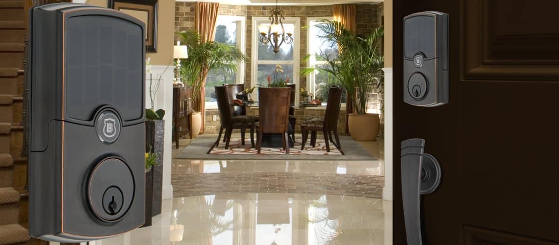 Hampton debuts Brinks Array smarthome security lineup with deadbolt, security lights