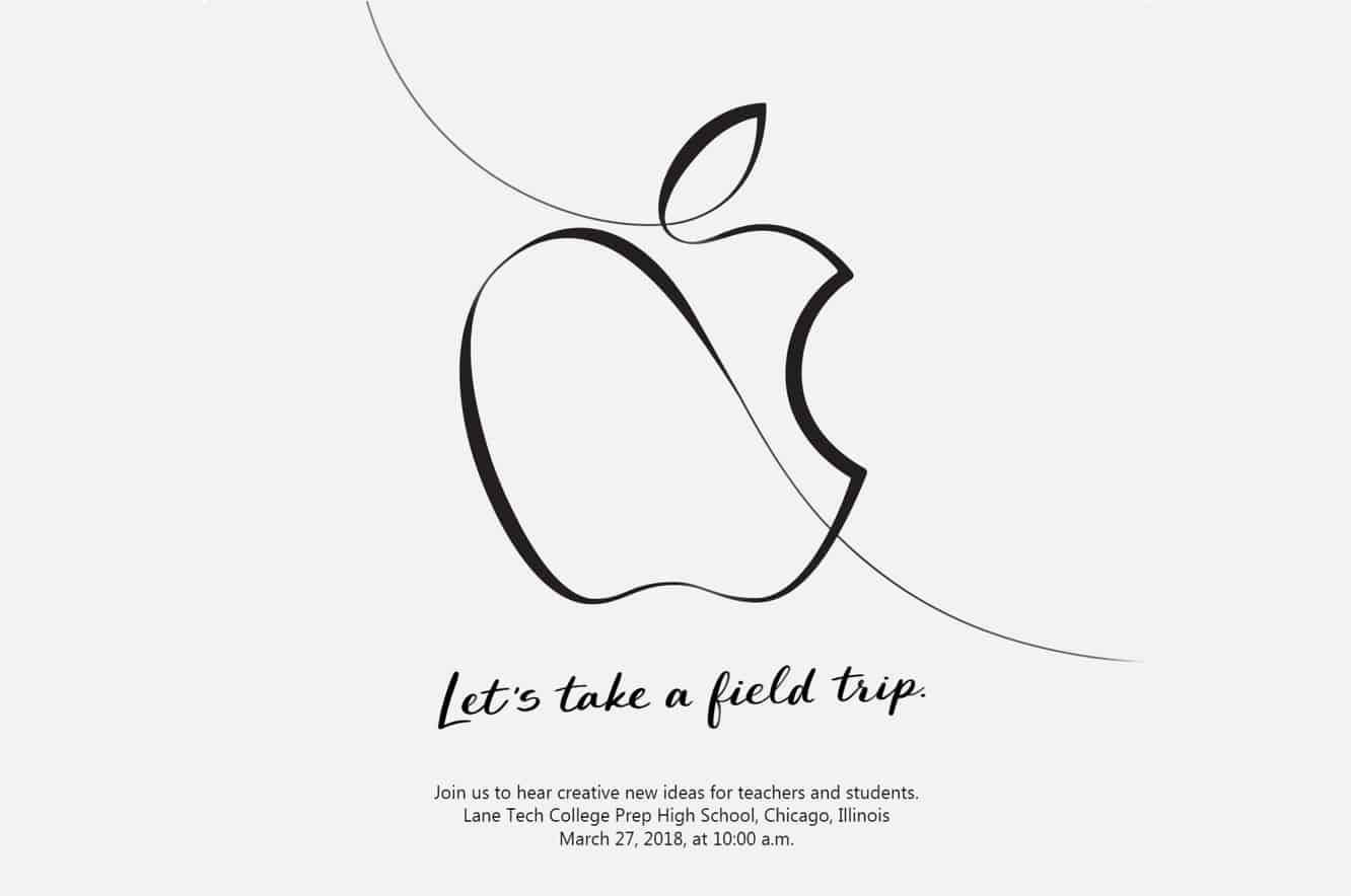 Apple announces education-focused event for March 27