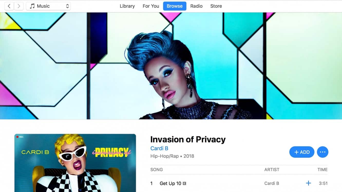 Cardi B’s debut album sets new Apple Music streaming record