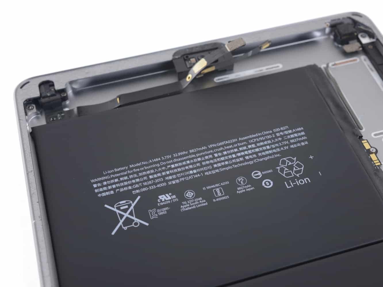iFixit publishes ‘iPad 6’ teardown