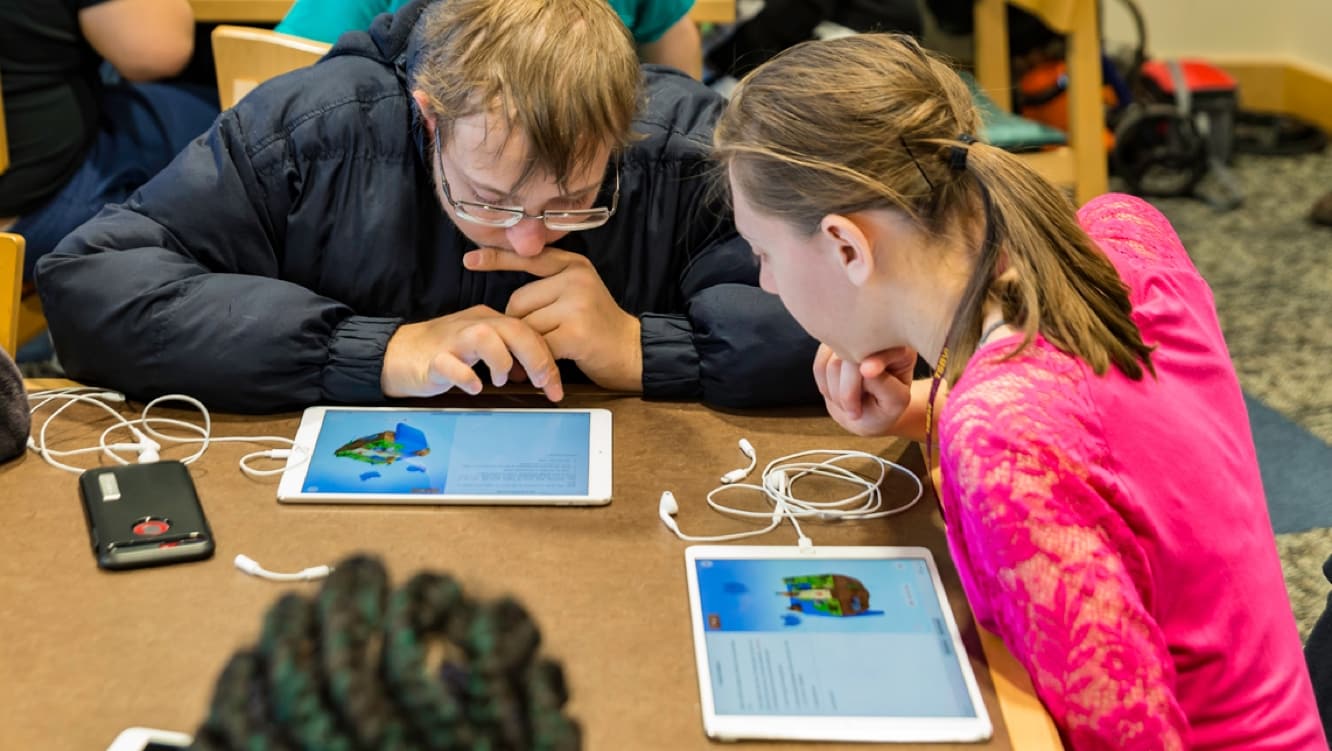 Apple teams up with educators to bring Everyone Can Code to blind and deaf students