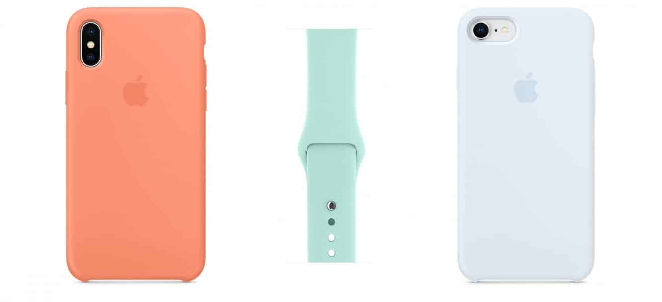 Apple unveils new silicone iPhone case colors, Apple Watch bands