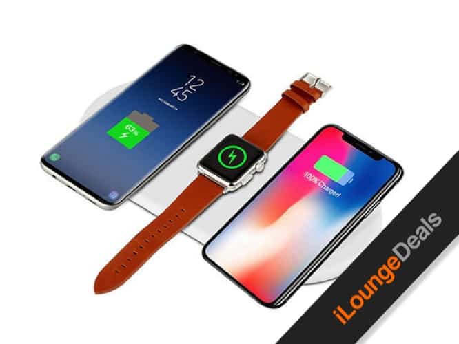 Daily Deal: iPM 3-in-1 Fast Wireless Charging Pad
