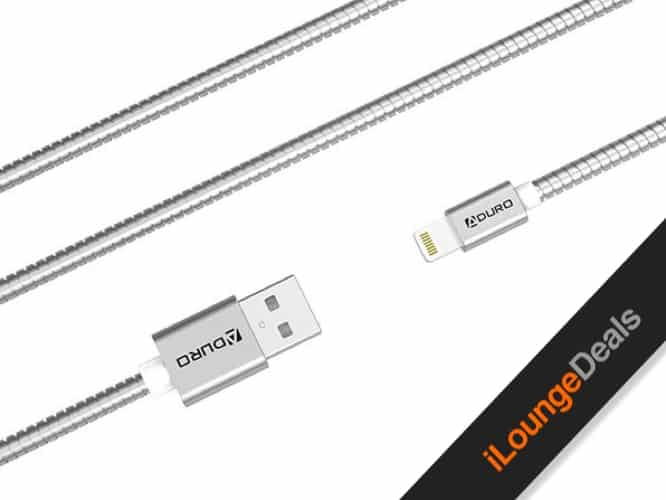 Daily Deal: Metallic Spring 3-Ft. MFi-Certified Lightning Cable