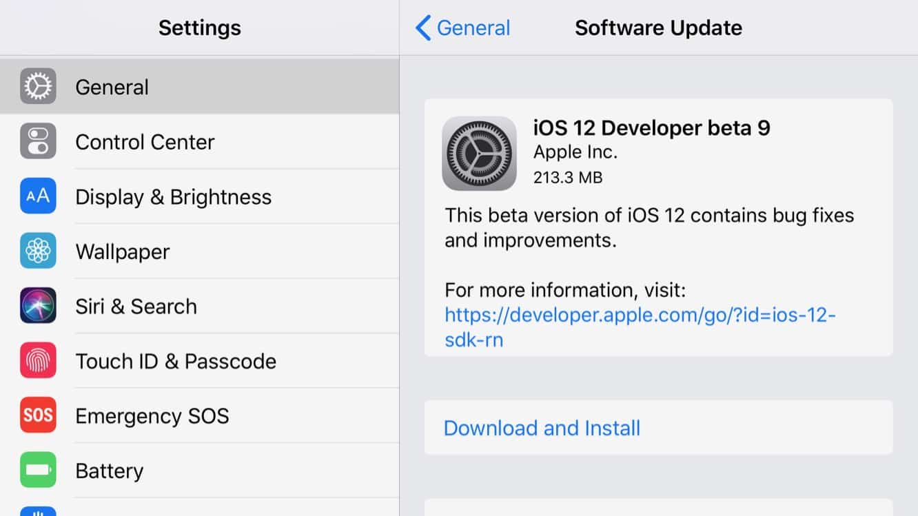 Apple releases iOS 12 beta 9 alongside eighth tvOS 12 + watchOS 5 betas