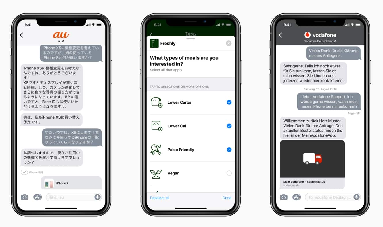 Apple expands Business Chat to ten additional countries