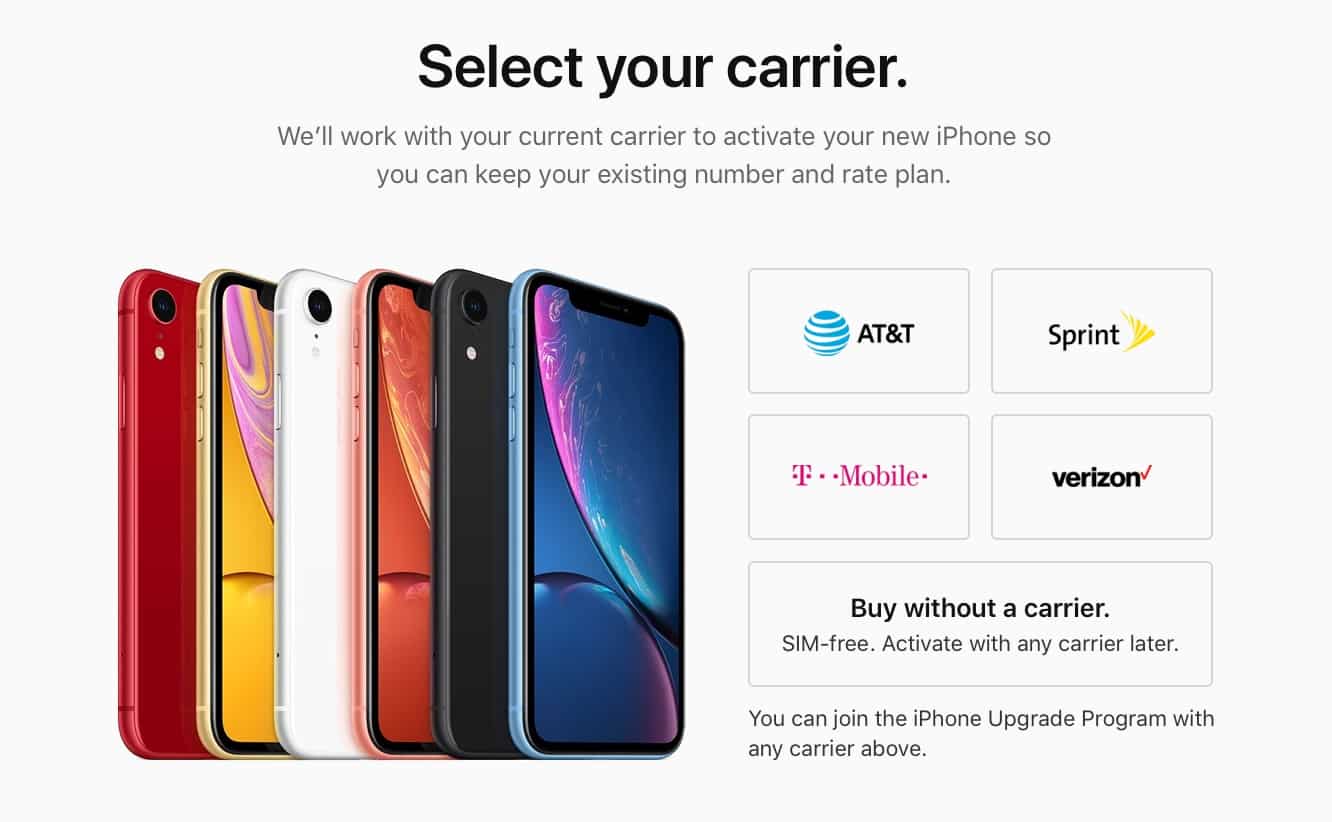 Apple now offering SIM-free version of iPhone XR in the U.S.