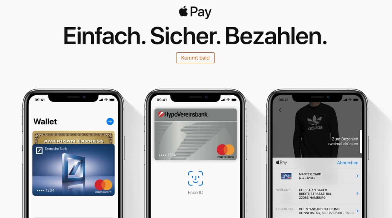German Apple Pay launch imminent