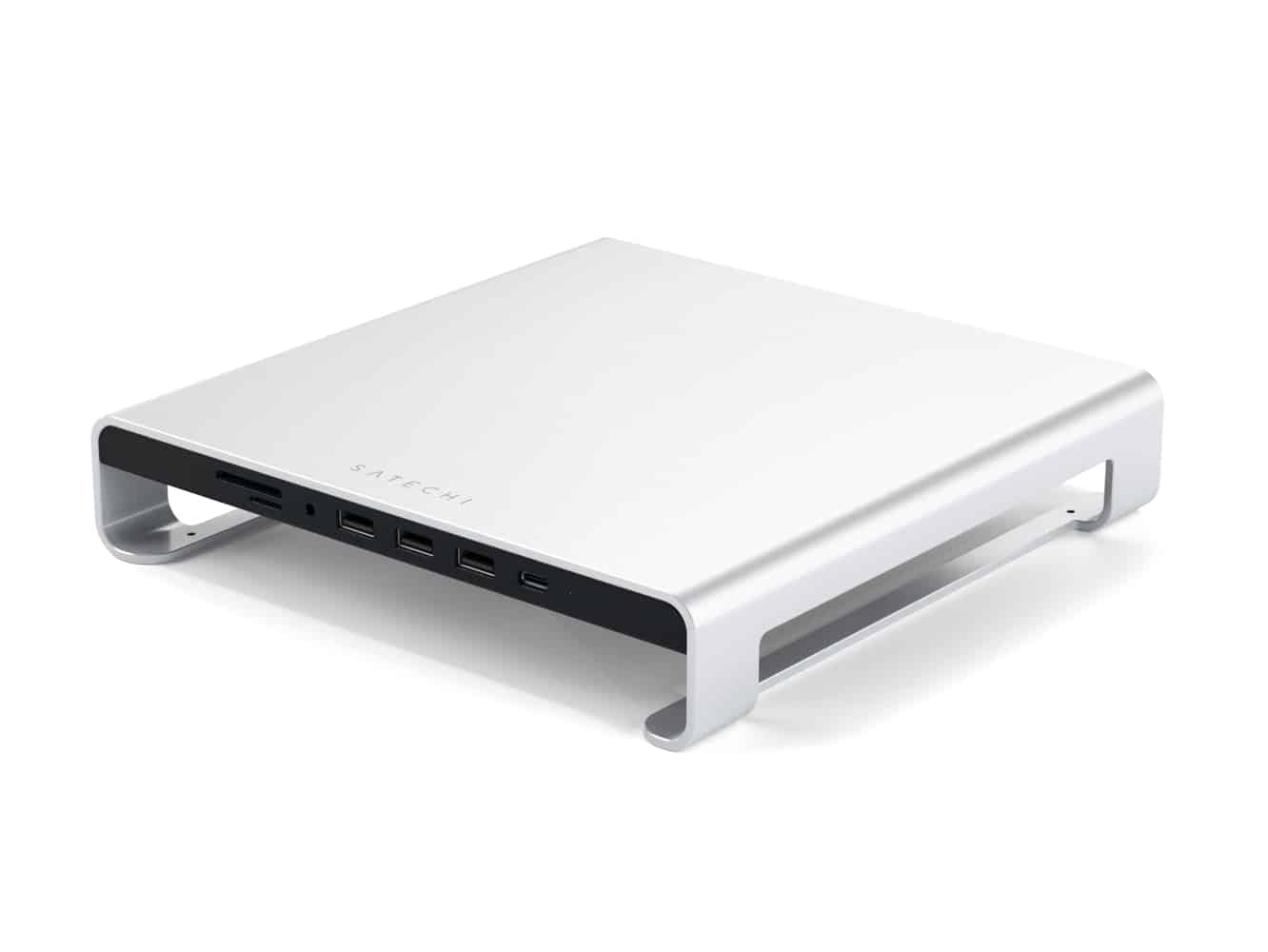 Satechi Type-C Aluminum Monitor Stand Hub for iMac