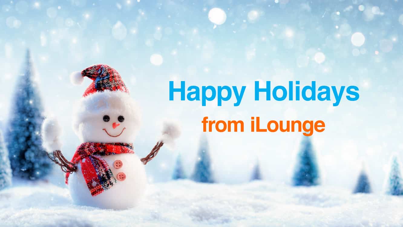 Merry Christmas and Happy Holidays from iLounge