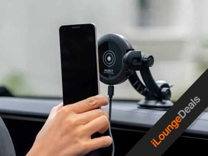 Daily Deal: Hudly 10 W Fast Wireless Car Charger & Mount