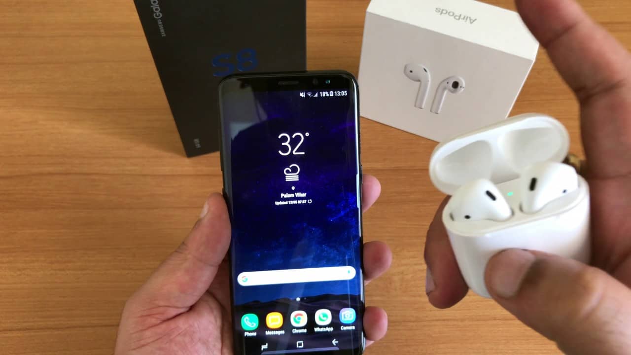 Connect AirPods with Samsung Galaxy S10, S10e and S10+