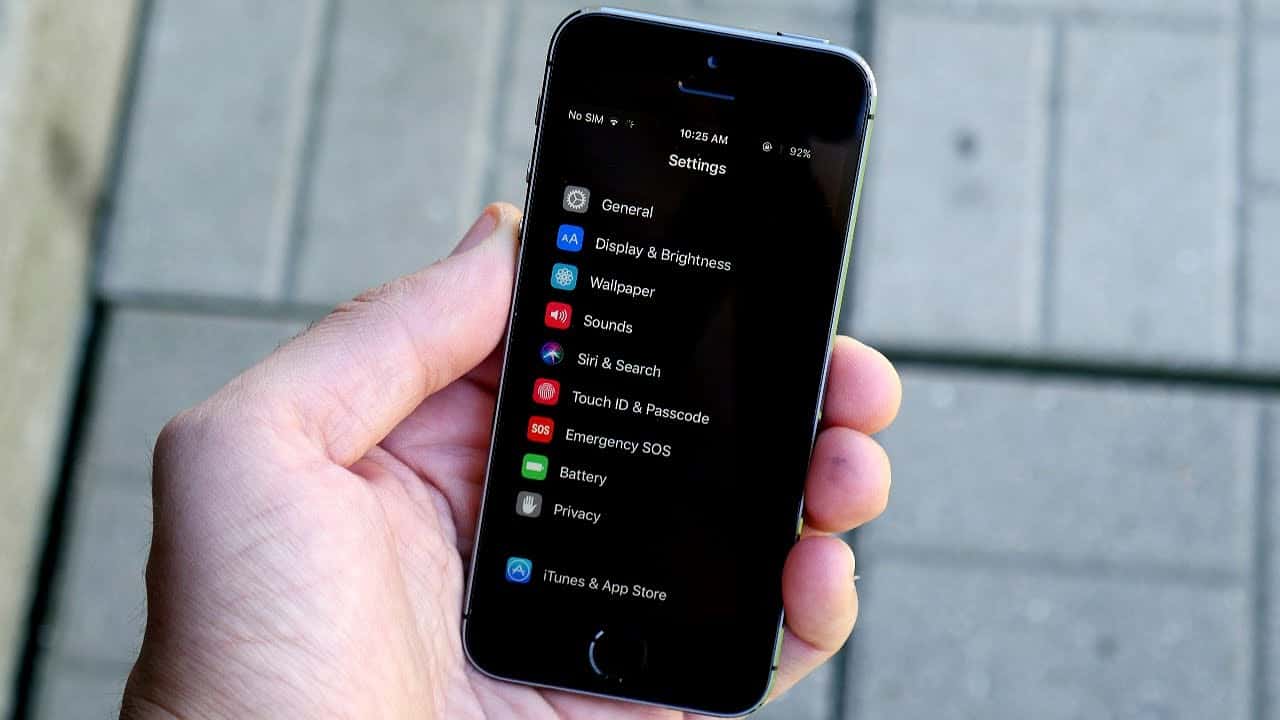 Dark Mode iPhone