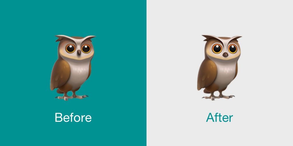 New Emojis in iOS 12.2 owl