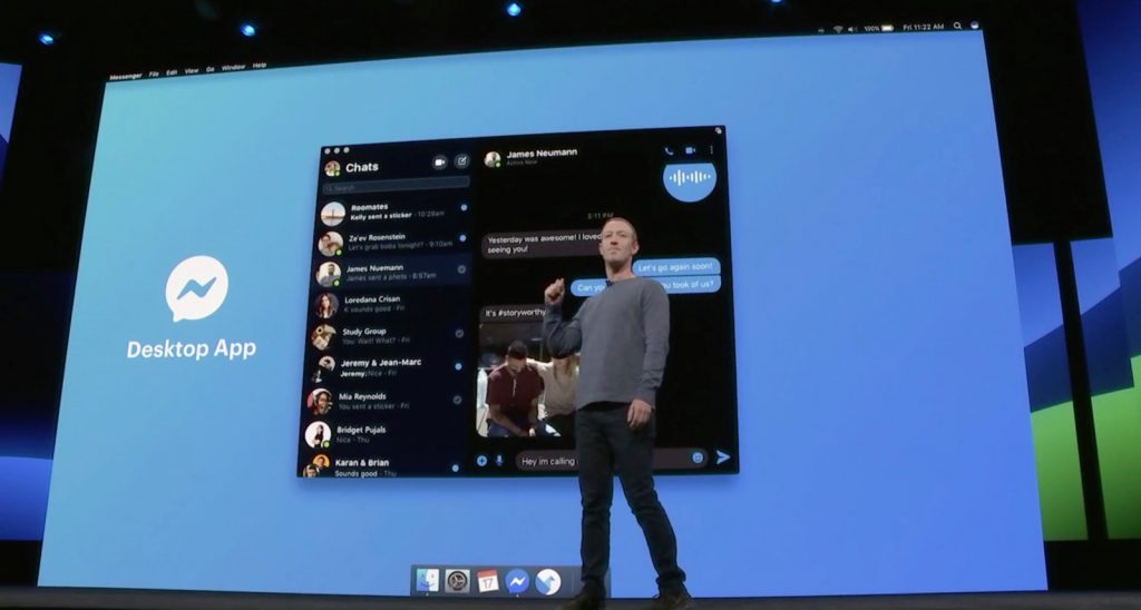 Facebook Messenger macOS