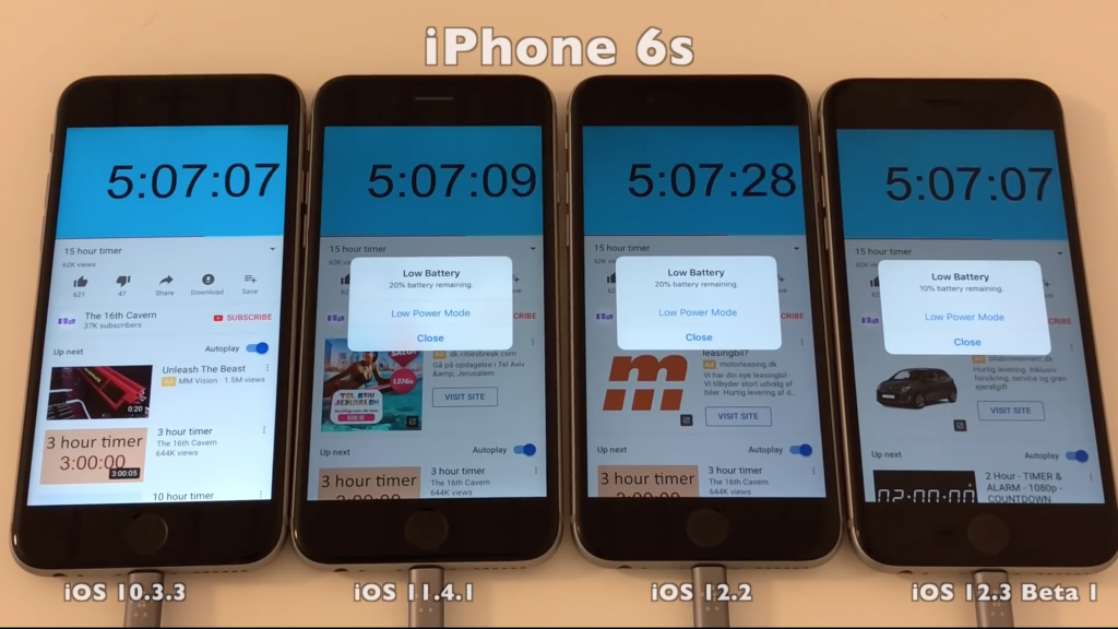 iOS 12.2 battery drain