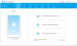 Screen capture of dr.fone Switch | SOURCE: Wondershare