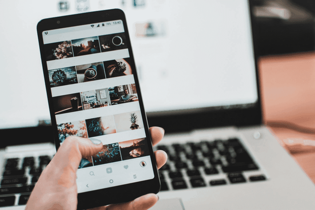 Creating technology-related content for Instagram