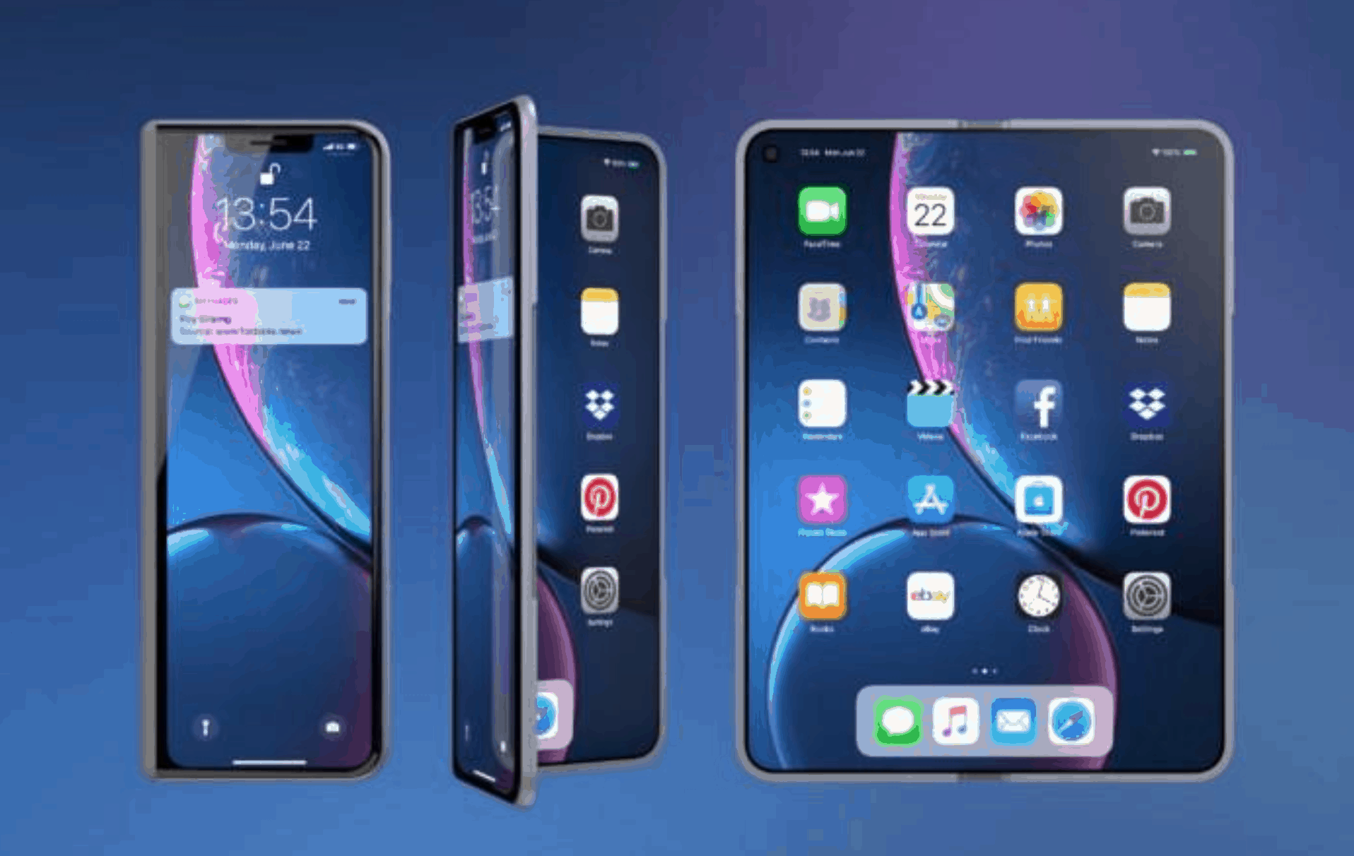 Foldable iDevice