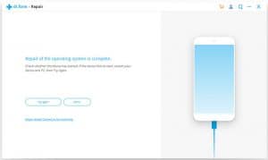 Screen capture of dr.fone Repair | SOURCE: Wondershare
