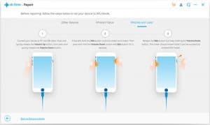 Screen capture of dr.fone Repair | SOURCE: Wondershare