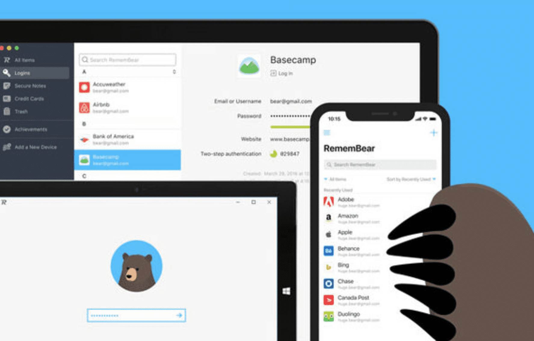 RememBear Password Manager