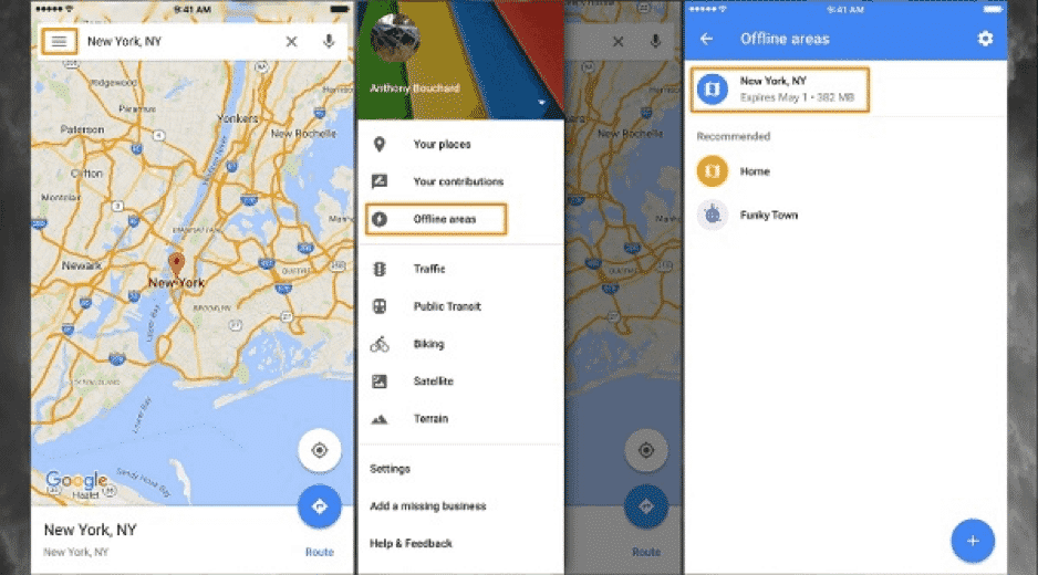 Save Maps Offline Maps