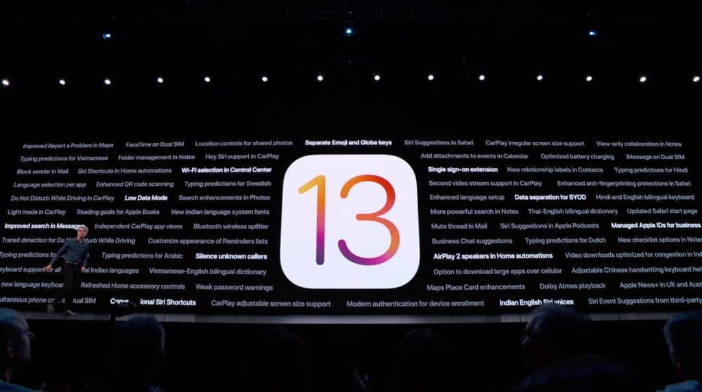 iOS 13 unveiled at WWDC 2019