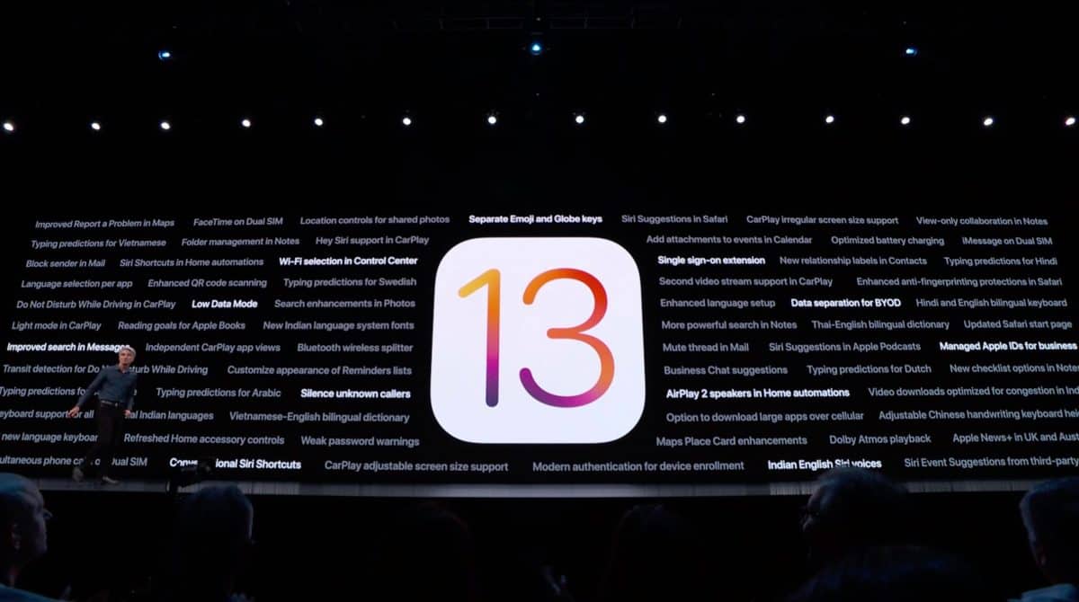 iOS 13 unveiled at WWDC 2019