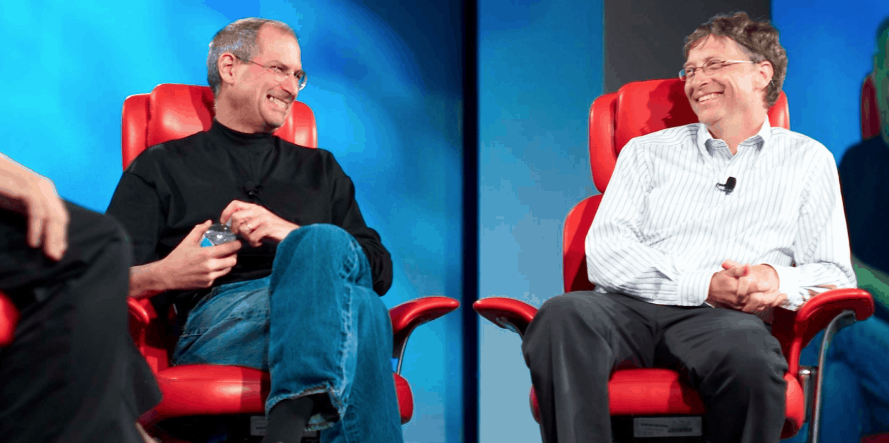 Bill Gates and Steve Jobs