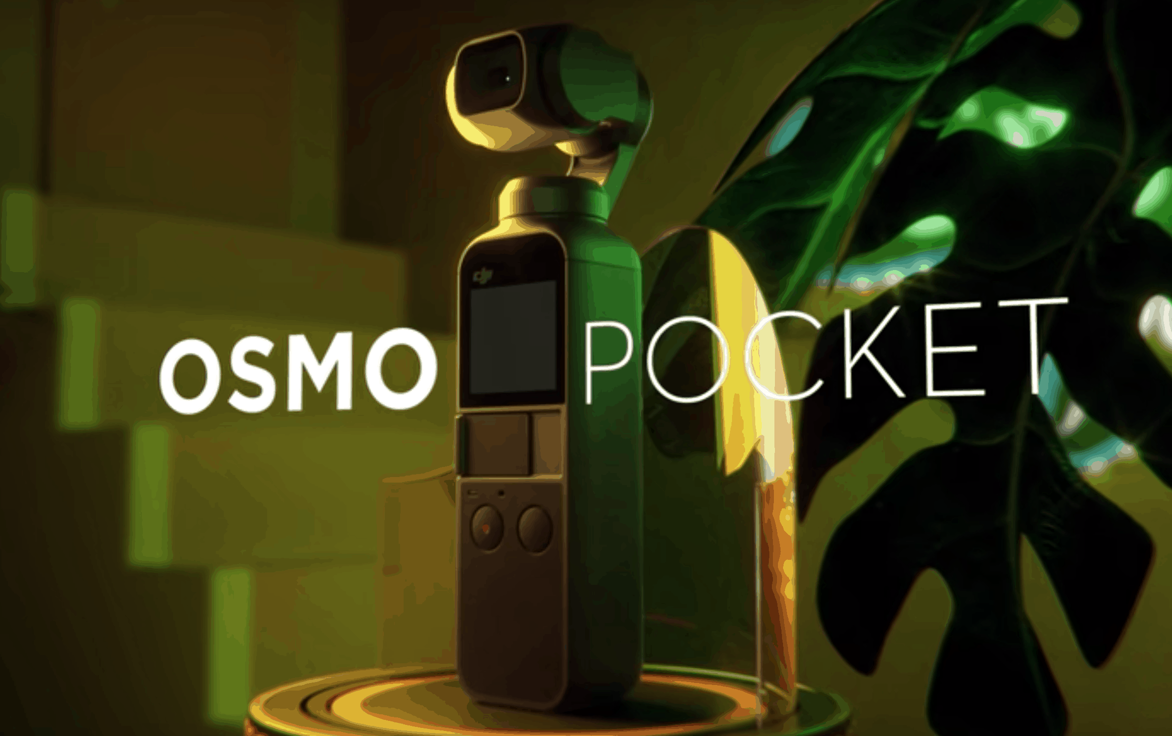 DJI Osmo Pocket Handheld 3-Axis Gimbal with 4K action Camera