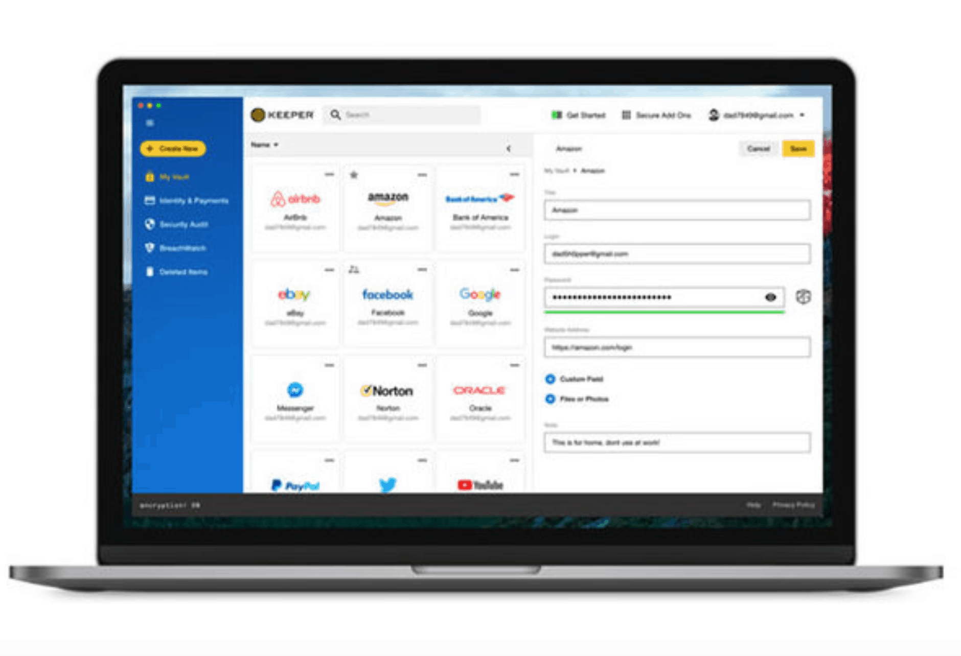 Keeper Password Manager