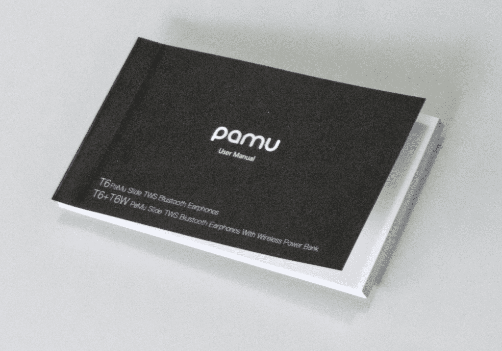 PaMu Slide Earbuds user manual