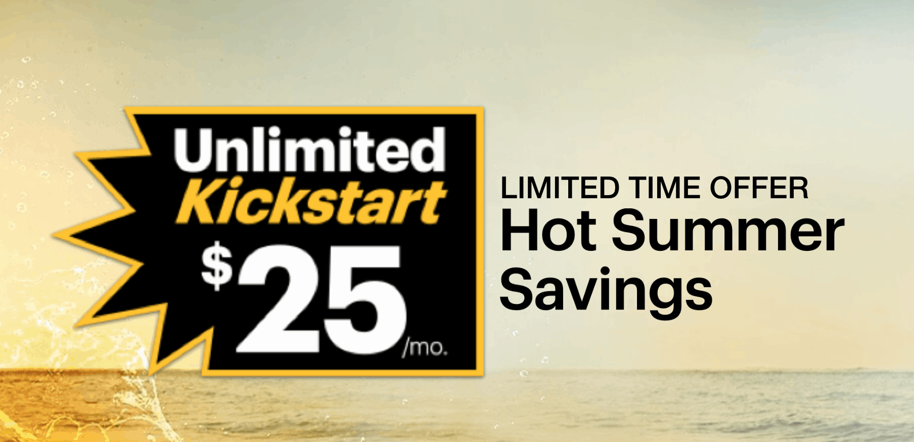Sprint unlimited kickstart