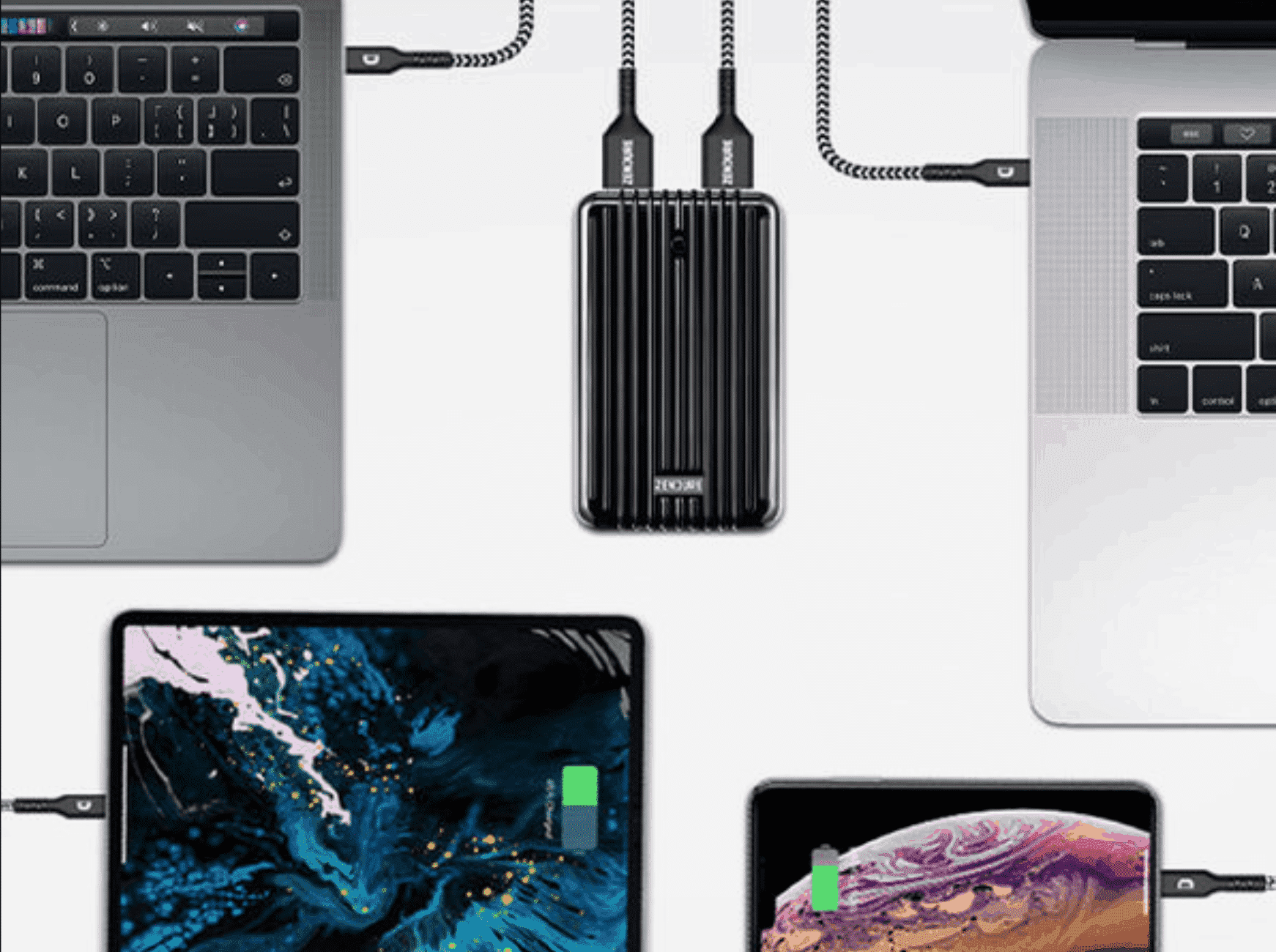 portable charger for the iPhone and MacBook