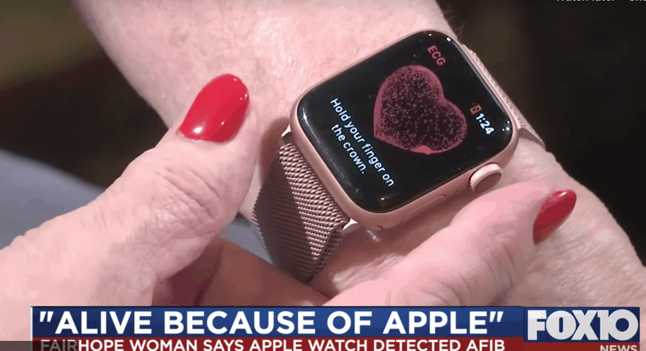 Apple Watch Saves Alabama Woman