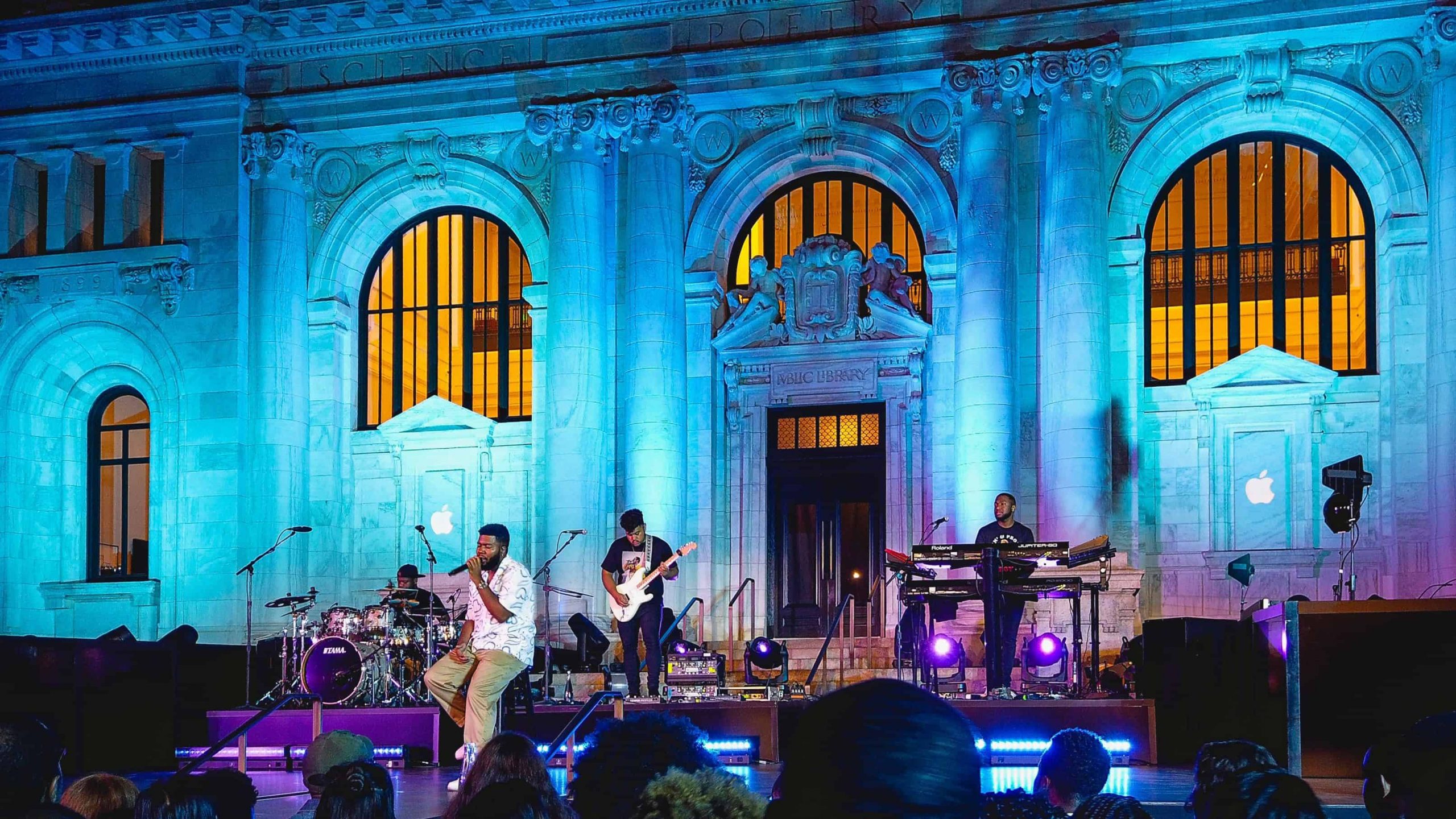 Khalid Apple Carnegie Library Performance