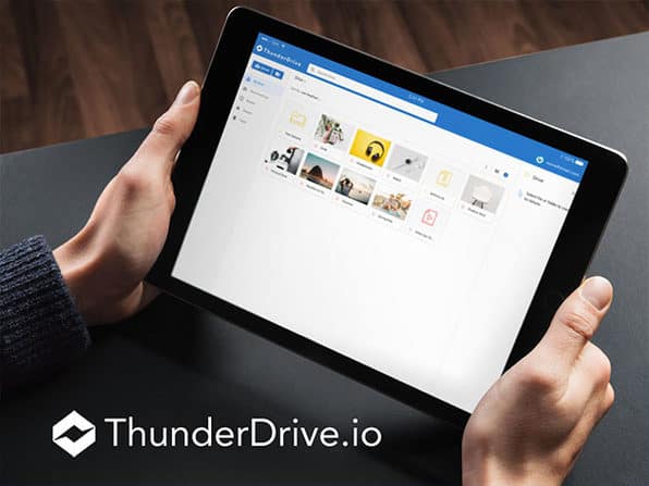 Get 95% off on the ThunderDrive cloud storage with lifetime subscription